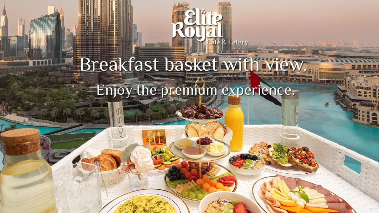 Elite Royal Apartment - Full Burj Khalifa & Fountain View - 2 Bedrooms And 1 Open Bedroom Without Partition Dubai Luaran gambar