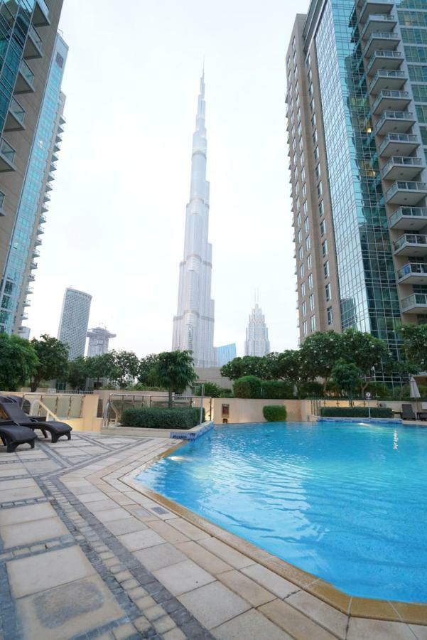 Elite Royal Apartment - Full Burj Khalifa & Fountain View - 2 Bedrooms And 1 Open Bedroom Without Partition Dubai Luaran gambar